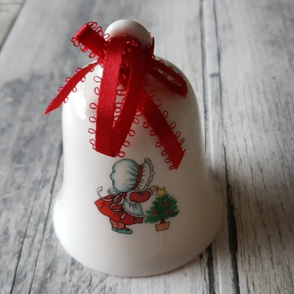 Hallmark Keepsake Ornament  - Sister Porcelain Bell Christmas Ornament 1988